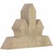 Ekena Millwork Richland Rough Sawn Timber Gable Bracket, Douglas Fir, 36"W x 24"H x 6"D x 6"F, 16/12 Pitch GBW036X24X0606RIC00RDF - alternate 5